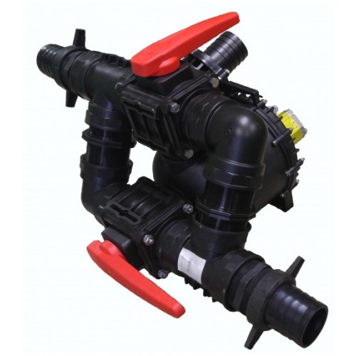 Hydro motor powered multifunctional chemical (pull and blow through the same hose) water pump CTH30